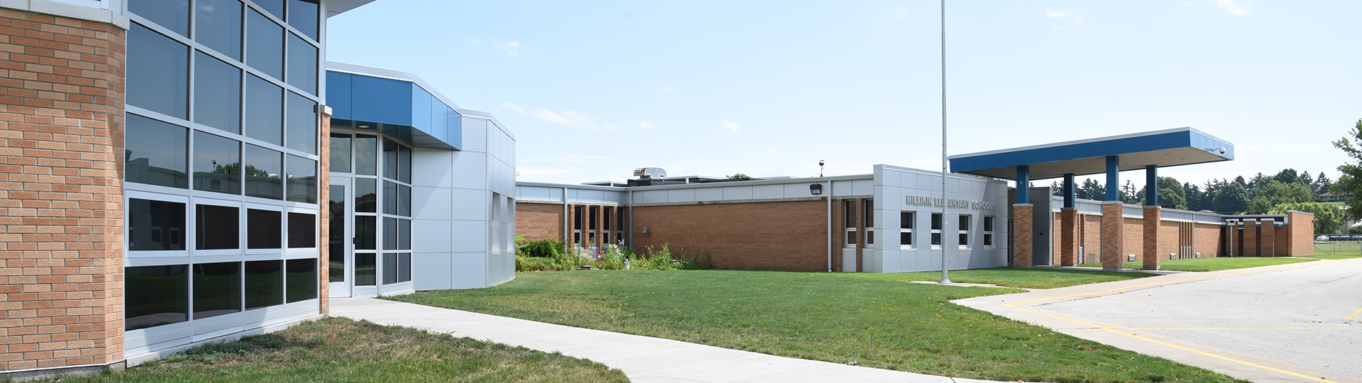 Illinois School Architecture Design - Millikin Elementary School